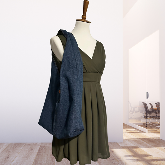 Denim Hobo Bag