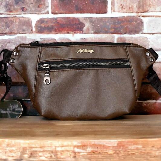 Fanny Pack Double with 2 Zipper pockets