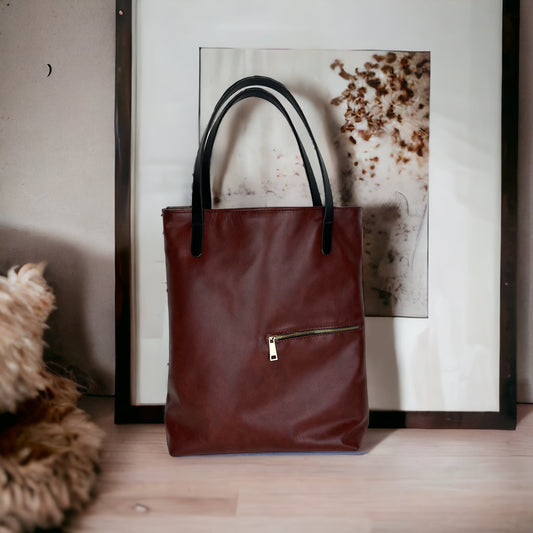 Large Leather Tote