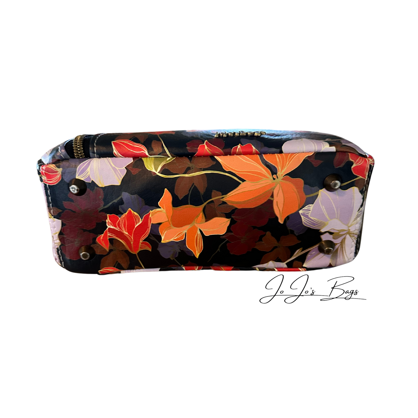 Colorful Floral Crossbody Handbag