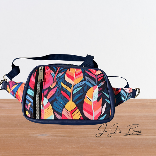 Small Compact Waist Bag or Crossbody Purse