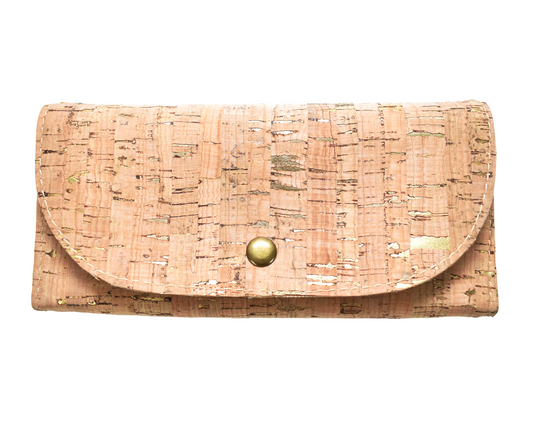 Women's Vegan Cork Tri-Fold Wallet