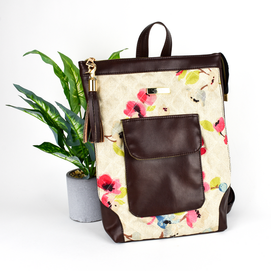 Modern Quilted Backpack