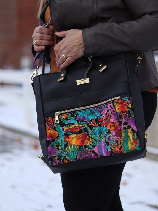 The April Backpack Purse