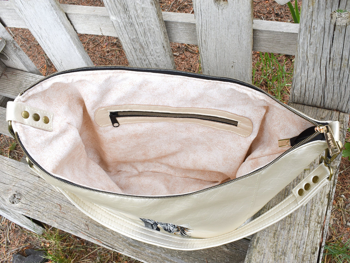 Conceal Carry Hobo Style Purse - Modern Style Shoulder Bag - Gift for a Gun Lover - Right or Left Carry CC or CCW